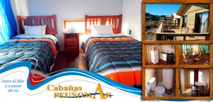 Cabañas Peuñomar en Pelluhue, Maule