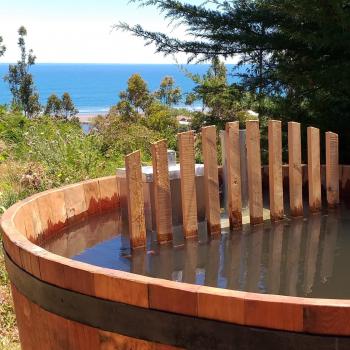 Cabaña con Tinaja en Pelluhue en Pelluhue, Maule